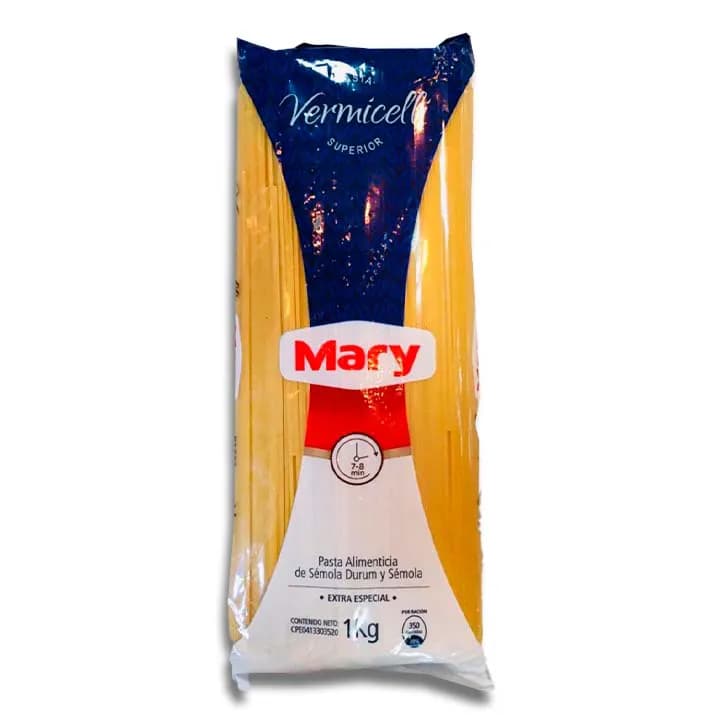 PASTA VERMICELLI SUPERIOR MARY 1 KG