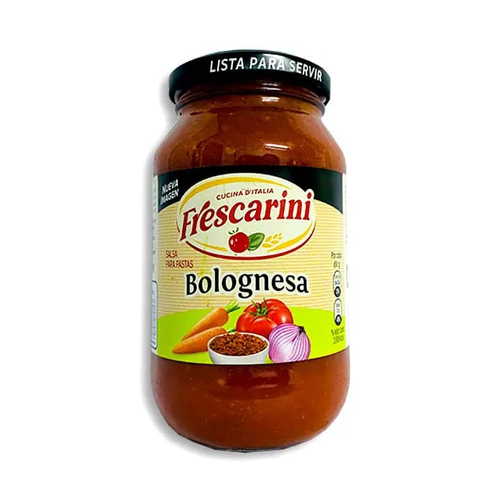 FRESCARINI SALSA PARA PASTA BOLOGNESA 490GR