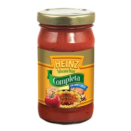 SALSA PARA PASTAS COMPLETA HEINZ 195 GRS