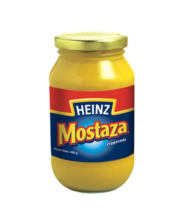 MOSTAZA PREPARADA HEINZ 490 GRS