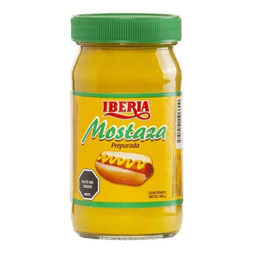 MOSTAZA PREPARADA VIDRIO IBERIA 185 GRS