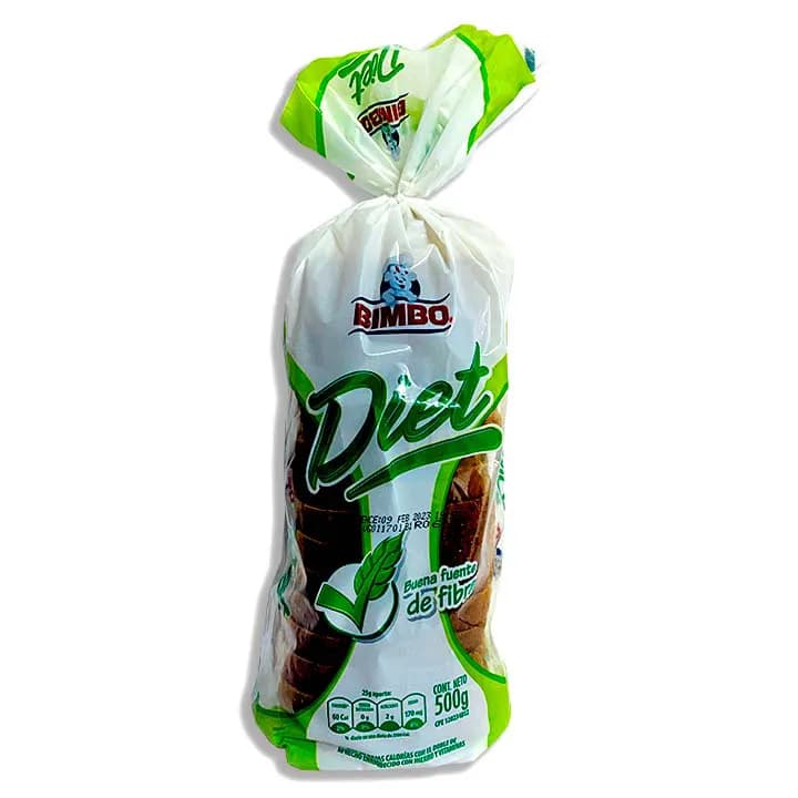 PAN BIMBO DIET 500 GRS