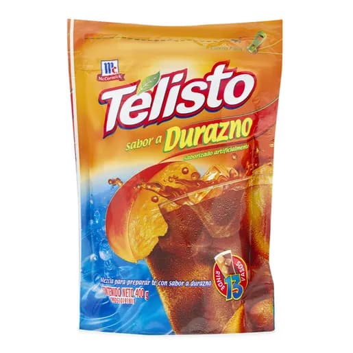 TELISTO SABOR A DURAZNO 400 GRS