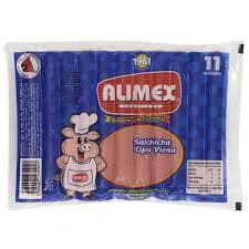 SALCHICHAS VIENA ALIMEX 225 GRS