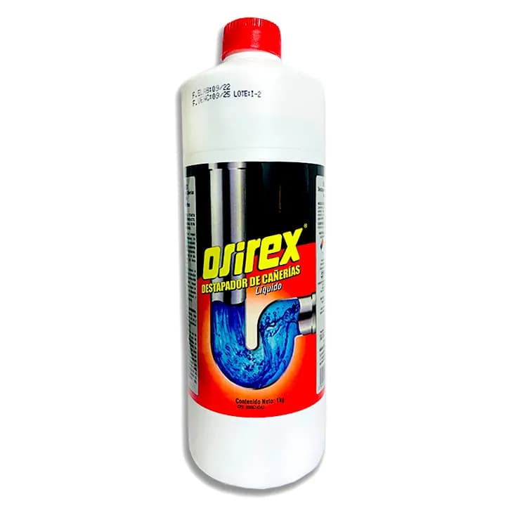 DESTAPADOR LIQUIDO DE CAÑERIAS OSIREX 1 KG