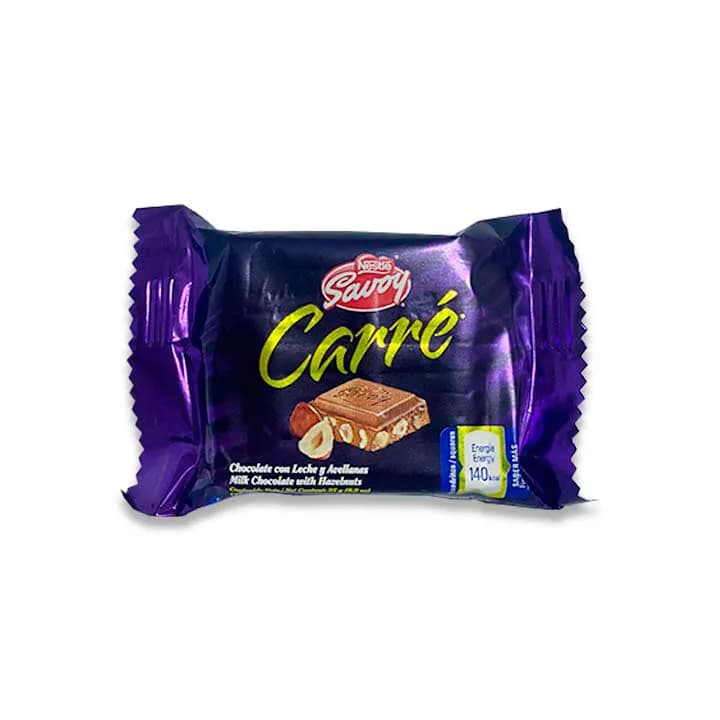 CARRE MINI AVELLANAS 25GR