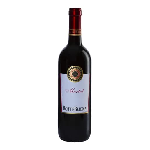 VINO TINTO MERLOT BOTTE BUONA 0.75 LT