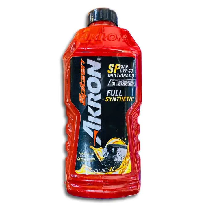 ACEITE FULL SINTETICO SPITZEN SAE5W40 AKRON 1L