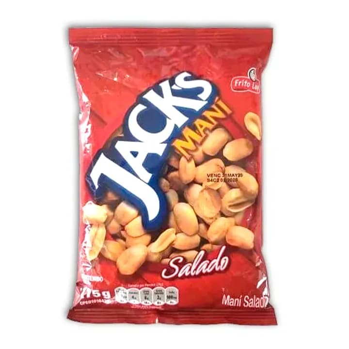 MANI SALADO JACKS 175G