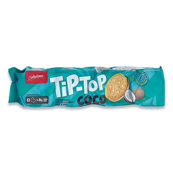 TIP TOP GALLETA COCO 96 GRS