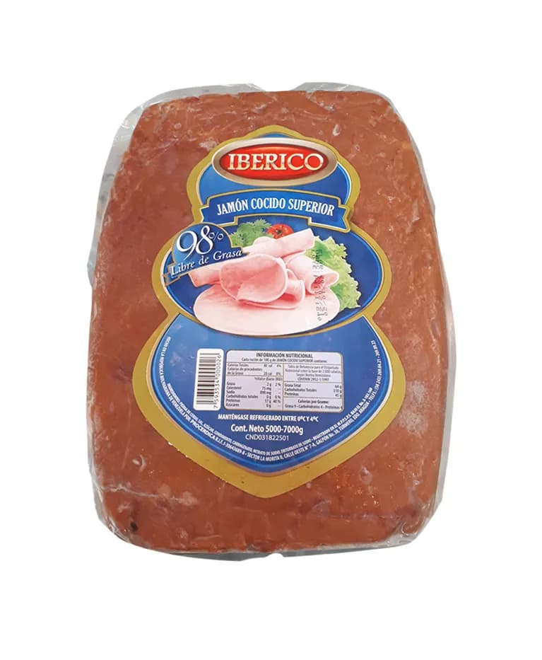 IBERICO JAMON COCIDO SUPERIOR 98% 200G