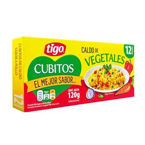 TIGO CUBITO DE POLLO DISPLAY 120G