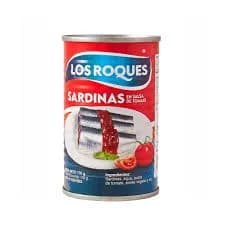 SARDINAS EN SALSA DE TOMATE LOS ROQUES 170 GRS