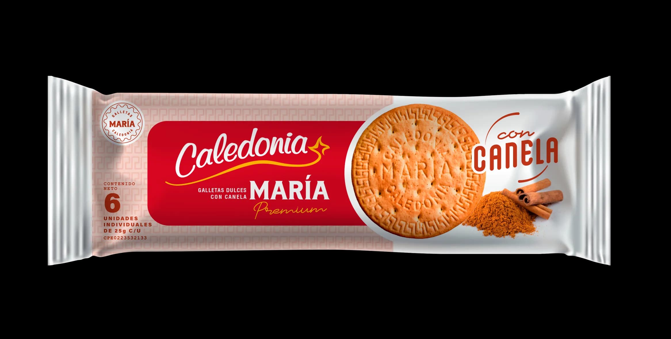 GALLETA MARIA DE CANELA CALEDONIA 150 GR